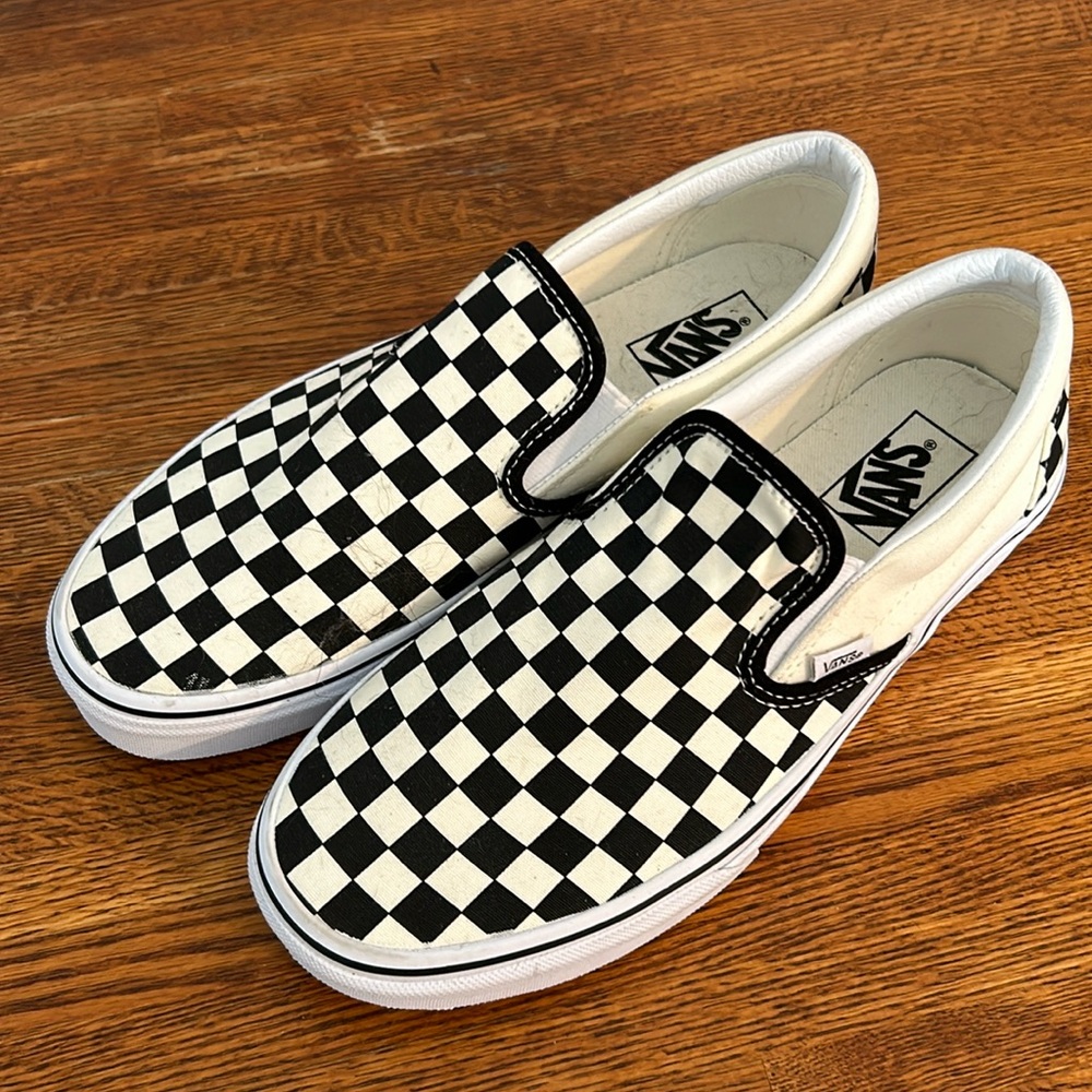 Classic checkered Vans